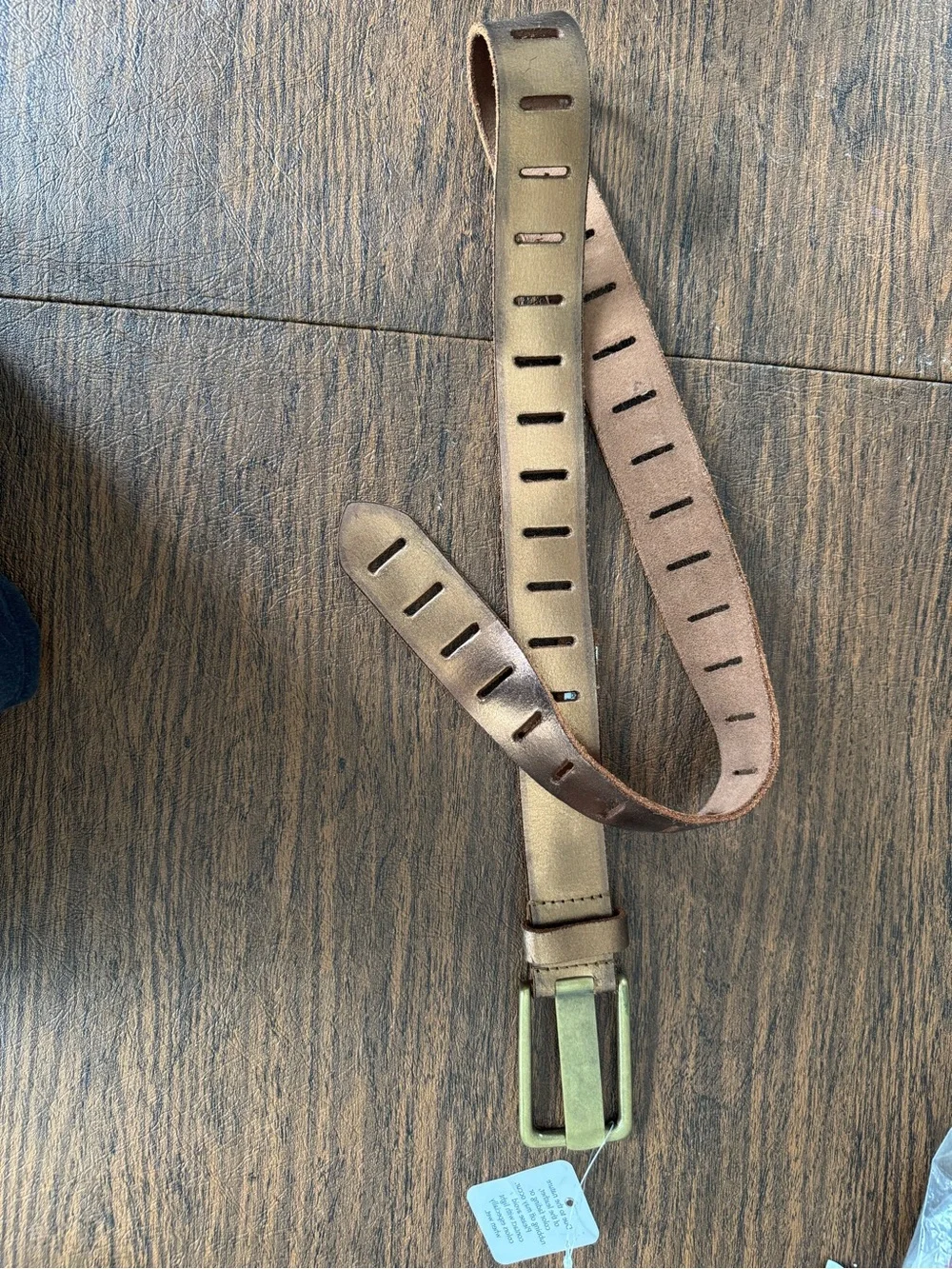 We The Free Jona belt in bronze Leather belt